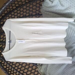 🛑 Read Description! NWT Lightweight Button-up Cardigan - Cream